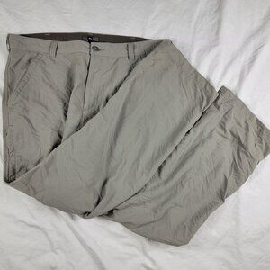 REI Mens Nylon Pants 36W 32L Gray UPF 50+ Lightweight Outdoor Casual Wear